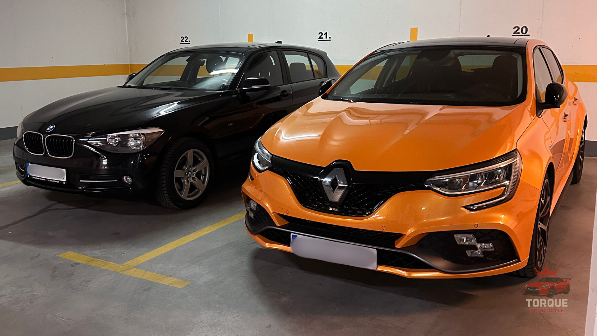 Renault Mégane RS y BMW 116i importados por Torque Syndicate